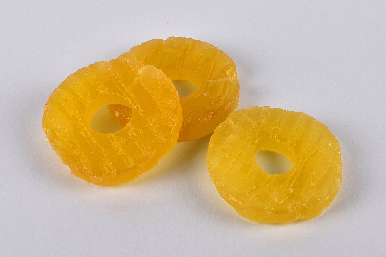 Ananas disidratato a fette