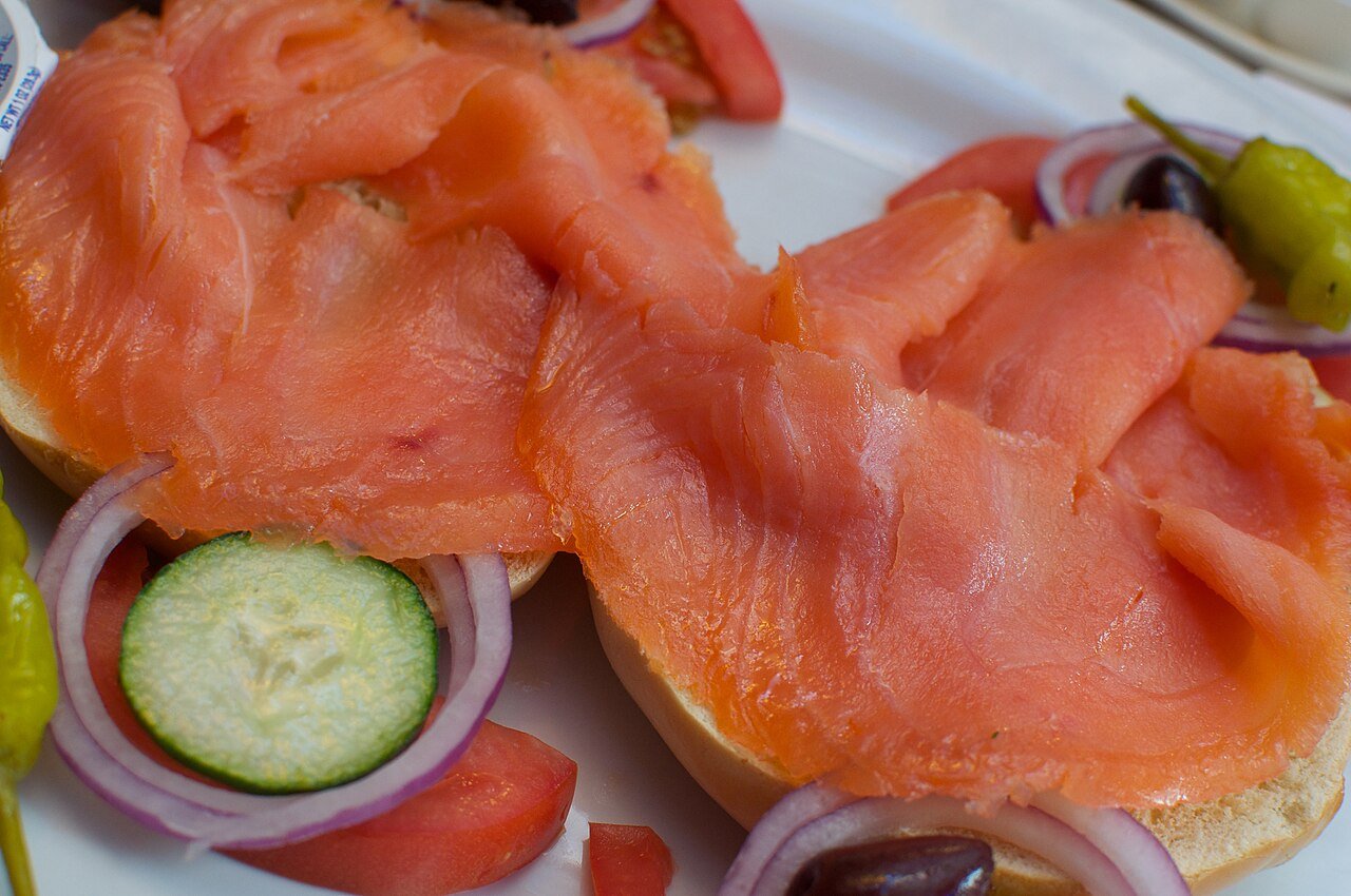 Filetto di salmone affumicato