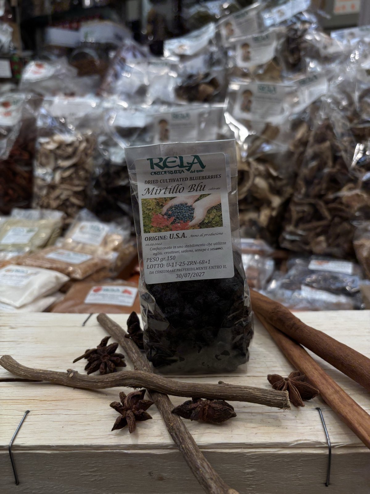 Mirtillo blu disidratato – Rela Ortofrutta