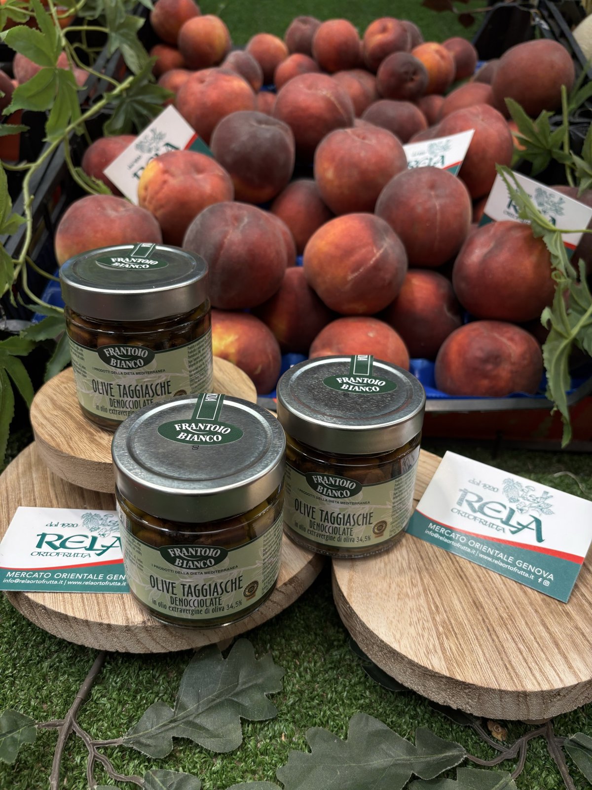 Olive taggiasche denocciolate Frantoio Bianco – Rela Ortofrutta